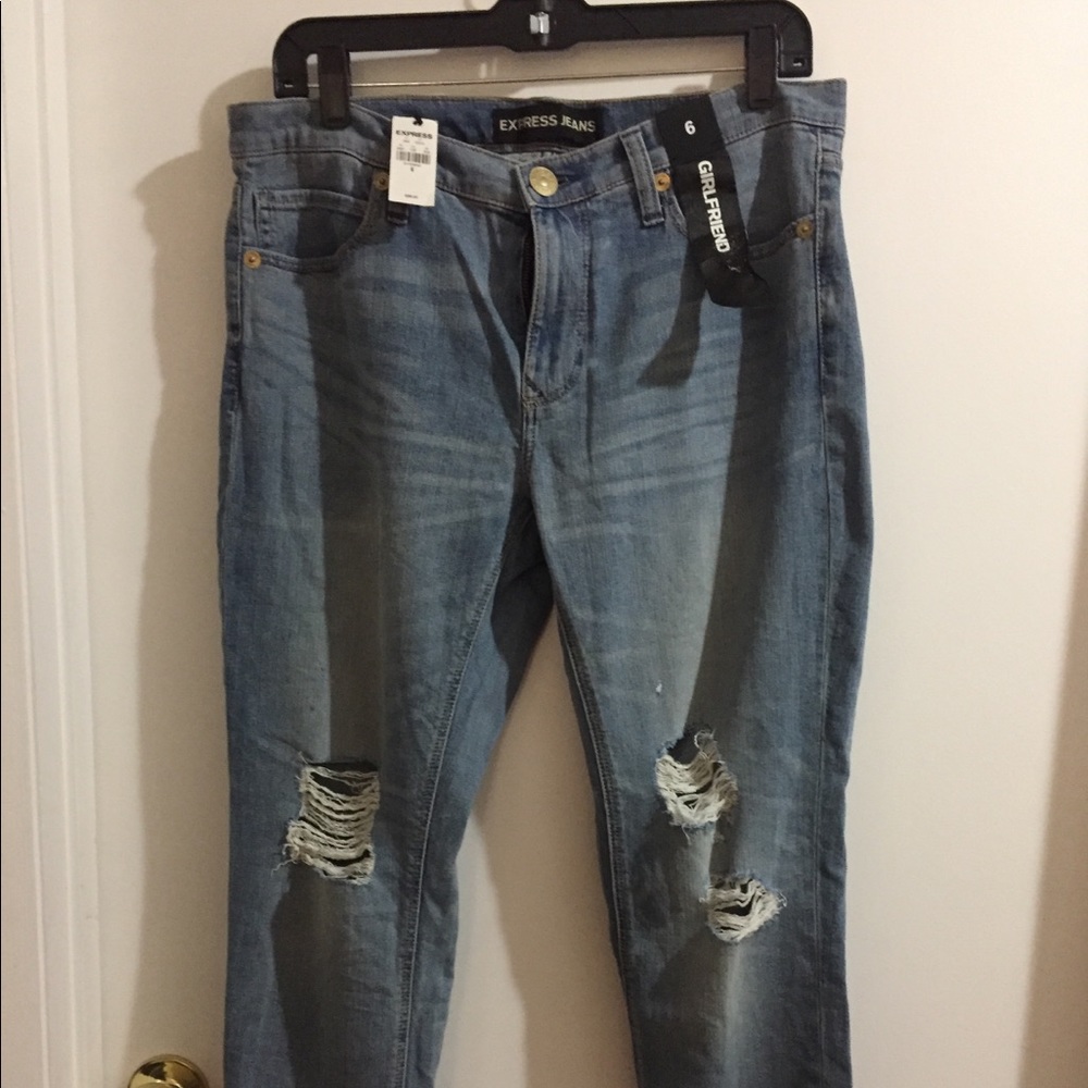 Express girlfriend jeans